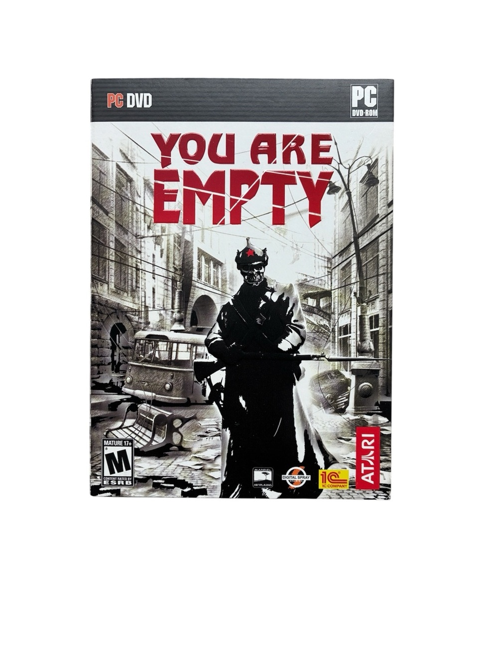 You Are Empty PC Video Game CIB 2007 Atari Complete with Slipcover & Manual
